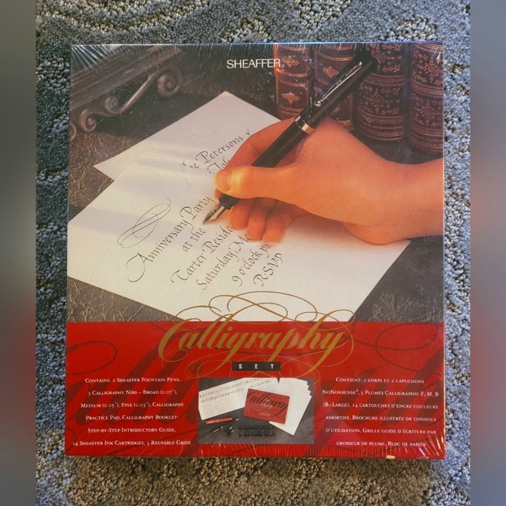 Sheaffer calligraphy set